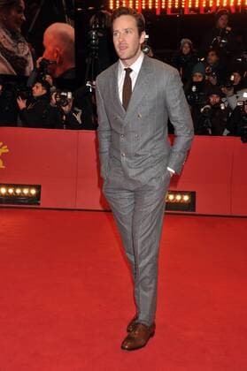 67th Berlin International Film Festival. Red Carpet film Final Portrait . Pictured: Armie Hammer  Copyright: xLennyx xIPAx xPoolxRoma2x