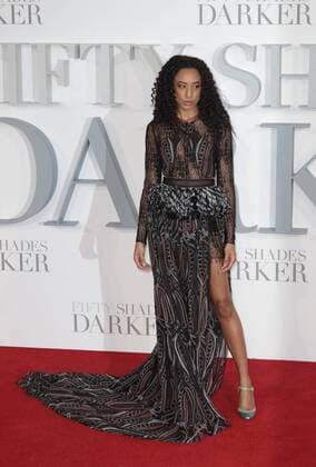 British singer-songwriter Corinne Bailey Rae attending the Fifty Shades Darker UK premiere, held at London s Odeon Leicester Square. FEBRUARY 9th 2017  GBHx17302
