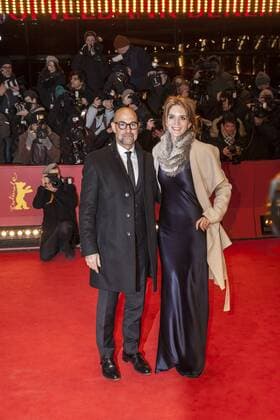 Stanley Tucci and his wife Felicity Blunt zur Premiere von Final Portrait auf der Berlinale am 11.02.2017 Stanley Tucci and his wife Felicity Blunt zur Premiere von Final Portrait auf der Berlinale am 11.02.2017
