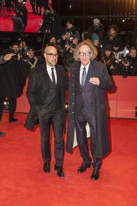 Stanley Tucci und Geoffrey Rus auf der Berlinale für den Film Final Portrait am 11.02.2017 Stanley Tucci und Geoffrey Rus auf der Berlinale für den Film Final Portrait am 11.02.2017