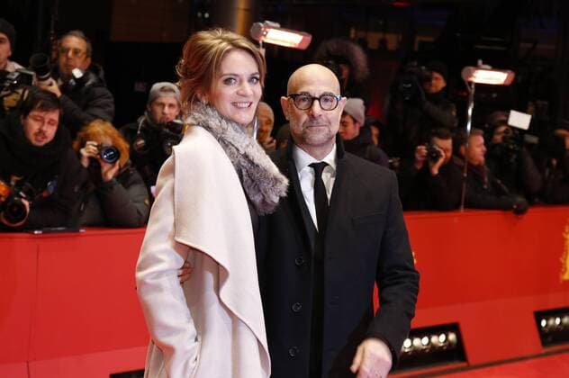 Stanley Tucci and his wife Felicity Blunt attending the Final Portraitr premiere at the 67th Berlin International Film Festival Berlinale 2017 at Berlinale Palast on February 11, 2017 in Berlin, Germany. Foto:xD.xBedrosianx xFuturexImage