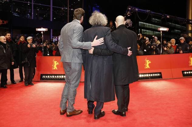 Armie Hammer, Geoffrey Rush and Stanley Tucci attending the Final Portraitr premiere at the 67th Berlin International Film Festival Berlinale 2017 at Berlinale Palast on February 11, 2017 in Berlin, Germany. Foto:xD.xBedrosianx xFuturexImage