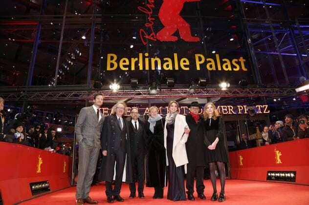 Armie Hammer, Geoffrey Rush, Sylvie Testud, Felicity Blunt, Dieter Kosslick and Clemence Poesy attending the Final Portraitr premiere at the 67th Berlin International Film Festival Berlinale 2017 at Berlinale Palast on February 11, 2017 in Berlin, Germany. Foto:xD.xBedrosianx xFuturexImage