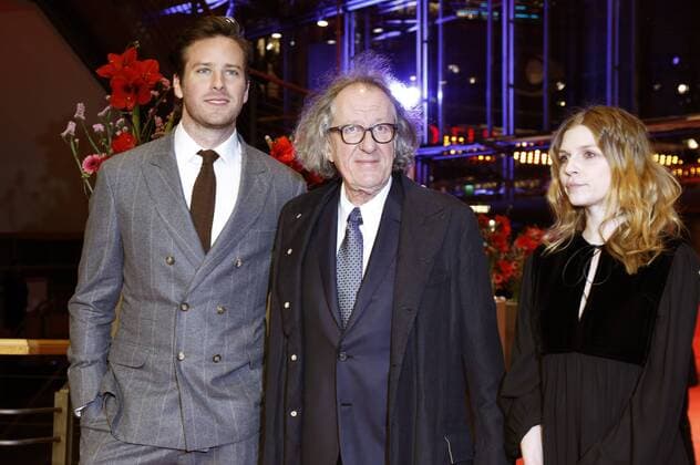 Armie Hammer, Geoffrey Rush and Clemence Poesy attending the Final Portraitr premiere at the 67th Berlin International Film Festival Berlinale 2017 at Berlinale Palast on February 11, 2017 in Berlin, Germany. Foto:xD.xBedrosianx xFuturexImage