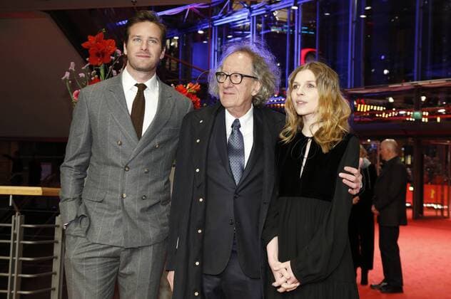 Armie Hammer, Geoffrey Rush and Clemence Poesy attending the Final Portraitr premiere at the 67th Berlin International Film Festival Berlinale 2017 at Berlinale Palast on February 11, 2017 in Berlin, Germany. Foto:xD.xBedrosianx xFuturexImage