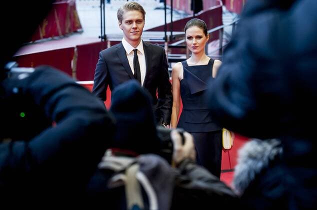 February 12, 2017 - Berlin, Germany - Actress Patrycja Volny and actor Jakub Gierszal attend the Spoor (Pokot) premiere during the 67th Berlinale International Film Festival Berlin at Berlinale Palace on February 12, 2017 in Berlin, Germany. Berlin Germany  - ZUMAn230 20170212_zaa_n230_253 Copyright: xCoolmediax