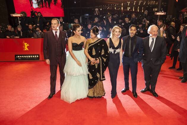 Schaupspieler und Regie auf der Berlinale 2017 für den Film Viceroy™s House Hugh Bonneville, Huma Qureshi, Gurinder Chadha, Gillian Anderson, Manish Dayala, Michael Gambon und Gurinder Chadha auf der Berlinale für den Film Viceroy™s House am 12.02.2017