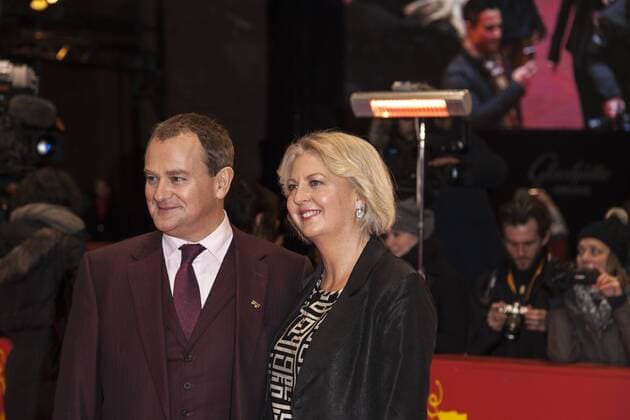Hugh Bonneville und seine Ehefrau Lulu Evans auf der Berlinale für den Film Viceroy™s House am 12.02.2017 Hugh Bonneville und seine Ehefrau Lulu Evans auf der Berlinale für den Film Viceroy™s House am 12.02.2017