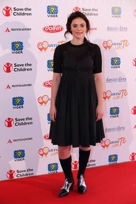 Ballerina Filmpremiere in Rom Italy: Premiere of Ballerina Italian singer Francesca Michielin during Premiere of the animated film Ballerina  MatteoxNardone