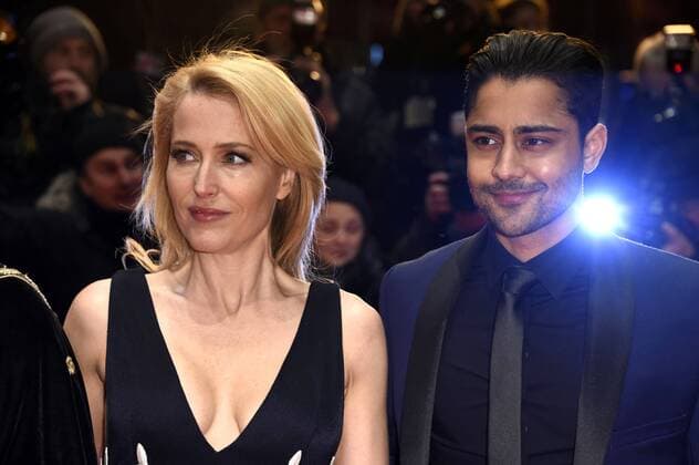 Gillian Anderson and Manish Dayal attending the Viceroy s House premiere at the 67th Berlin International Film Festival Berlinale 2017 at Berlinale Palast on February 12, 2017 in Berlin, Germany. Foto:xF.xKernx xFuturexImage