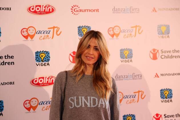 Ballerina Filmpremiere in Rom Italy: Premiere of Ballerina Italian model and actress Elena Santarelli during Premiere of the animated film Ballerina  MatteoxNardone