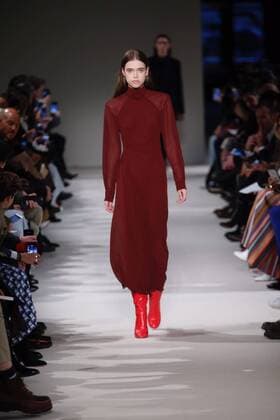 . 12 02 2017. New York, United States. Victoria Beckham show at New York Fashion Week for Autumn Winter 2017  xi-Imagesx IIM-14378-0002
