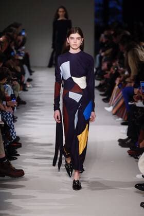 . 12 02 2017. New York, United States. Victoria Beckham show at New York Fashion Week for Autumn Winter 2017  xi-Imagesx IIM-14378-0008