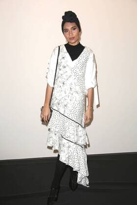 February 12, 2017 - New York, New York, U.S. - YUNA attends the Prabal Gurung F W 2017 Fashion Show.Skylight Clarkson Sq, NYC.February 12, 2017.Photos by , Photos Inc.2017 New York U.S. - ZUMAms4_ 20170212_zaf_ms4_039 Copyright: xSoniaxMoskowitzx