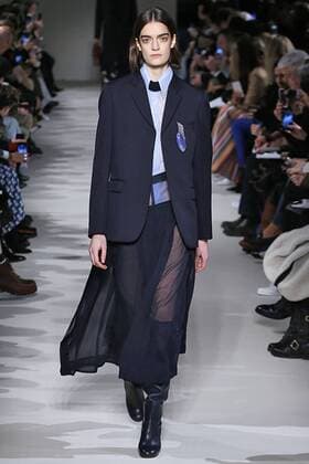 . 12 02 2017. New York, United States. Victoria Beckham show at New York Fashion Week for Autumn Winter 2107.  xi-Imagesx IIM-14378-0015