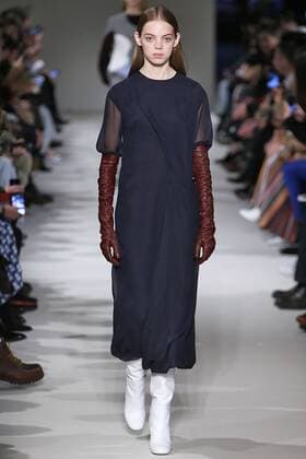 . 12 02 2017. New York, United States. Victoria Beckham show at New York Fashion Week for Autumn Winter 2107.  xi-Imagesx IIM-14378-0034