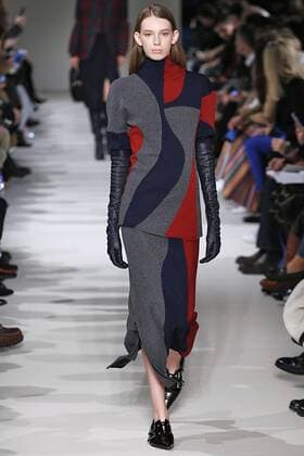 . 12 02 2017. New York, United States. Victoria Beckham show at New York Fashion Week for Autumn Winter 2107.  xi-Imagesx IIM-14378-0044