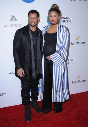 February 12, 2017 - Los Angeles, CA, United States - 12 February 2017 - Los Angeles, California - Russell Wilson, Ciara. Warner Music Group Hosts Annual Grammy Celebration held at Milk Studios. Photo Credit: AdMedia Los Angeles United States - ZUMAa123 20170212_zaa_a123_200 Copyright: xBirdiexThompsonx