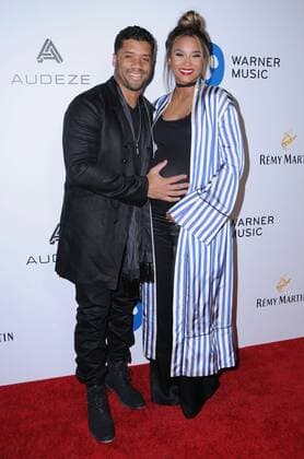 February 12, 2017 - Los Angeles, CA, United States - 12 February 2017 - Los Angeles, California - Russell Wilson, Ciara. Warner Music Group Hosts Annual Grammy Celebration held at Milk Studios. Photo Credit: AdMedia Los Angeles United States - ZUMAa123 20170212_zaa_a123_204 Copyright: xBirdiexThompsonx