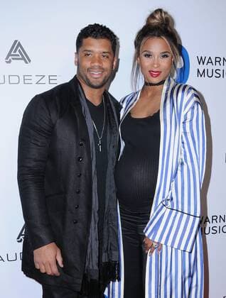 February 12, 2017 - Los Angeles, CA, United States - 12 February 2017 - Los Angeles, California - Russell Wilson, Ciara. Warner Music Group Hosts Annual Grammy Celebration held at Milk Studios. Photo Credit: AdMedia Los Angeles United States - ZUMAa123 20170212_zaa_a123_206 Copyright: xBirdiexThompsonx