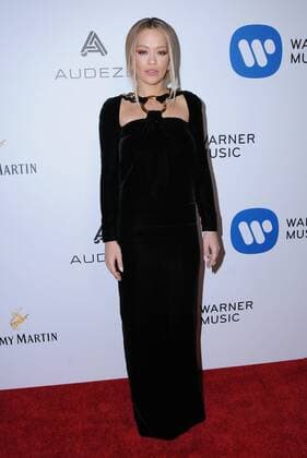 February 12, 2017 - Los Angeles, CA, United States - 12 February 2017 - Los Angeles, California - Rita Ora. Warner Music Group Hosts Annual Grammy Celebration held at Milk Studios. Photo Credit: AdMedia Los Angeles United States - ZUMAa123 20170212_zaa_a123_212 Copyright: xBirdiexThompsonx