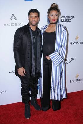 February 12, 2017 - Los Angeles, CA, United States - 12 February 2017 - Los Angeles, California - Russell Wilson, Ciara. Warner Music Group Hosts Annual Grammy Celebration held at Milk Studios. Photo Credit: AdMedia Los Angeles United States - ZUMAa123 20170212_zaa_a123_217 Copyright: xBirdiexThompsonx