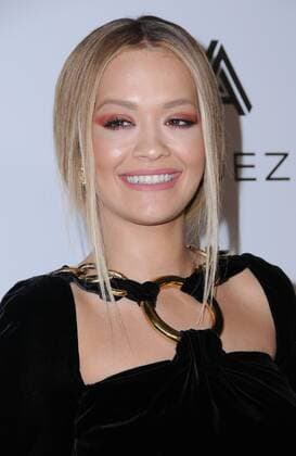 February 12, 2017 - Los Angeles, CA, United States - 12 February 2017 - Los Angeles, California - Rita Ora. Warner Music Group Hosts Annual Grammy Celebration held at Milk Studios. Photo Credit: AdMedia Los Angeles United States - ZUMAa123 20170212_zaa_a123_231 Copyright: xBirdiexThompsonx
