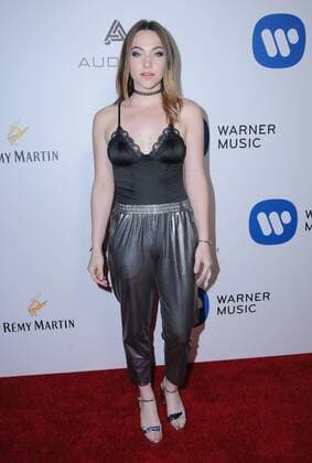 February 12, 2017 - Los Angeles, CA, United States - 12 February 2017 - Los Angeles, California - Violett Beane. Warner Music Group Hosts Annual Grammy Celebration held at Milk Studios. Photo Credit: AdMedia Los Angeles United States - ZUMAa123 20170212_zaa_a123_290 Copyright: xBirdiexThompsonx