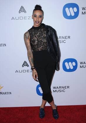 February 13, 2017 - Los Angeles, CA, United States - 12 February 2017 - Los Angeles, California - AzMarie Livingston. Warner Music Group Hosts Annual Grammy Celebration held at Milk Studios. Photo Credit: AdMedia Los Angeles United States - ZUMAa123 20170213_zaa_a123_021 Copyright: xBirdiexThompsonx