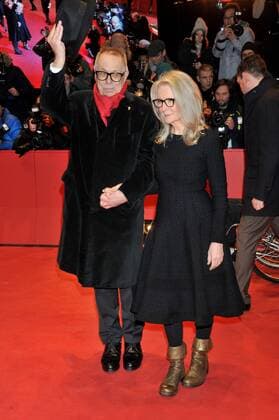 67th Berlin International Film Festival. Festival Internazionale del Cinema di Berlino. Red Carpet film The Party . Pictured: Sally Potter, Dieter Kosslick  Copyright: xLennyx xIPAx xPoolxRoma2x