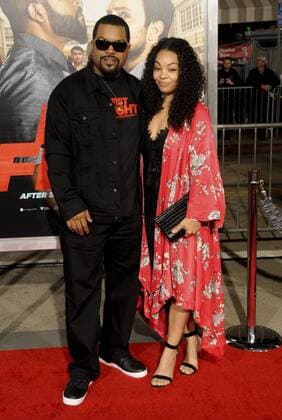 Ice Cube & wife Kimberly Woodruff FIST FIGHT FILM PREMIERE Los Angeles Patrick Rideaux PicturePerfect