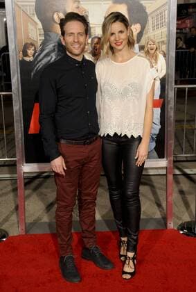 Glenn Howerton & wife Jill Latiano FIST FIGHT FILM PREMIERE Los Angeles Patrick Rideaux PicturePerfect