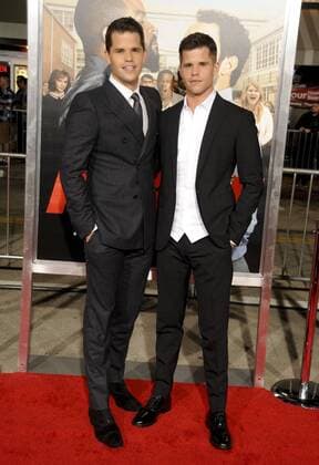 Max Carver & brother Charlie Carver FIST FIGHT FILM PREMIERE Los Angeles Patrick Rideaux PicturePerfect