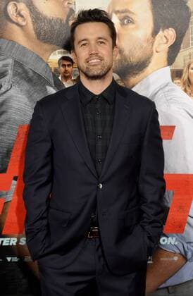 Rob McElhenney FIST FIGHT FILM PREMIERE Los Angeles Patrick Rideaux PicturePerfect
