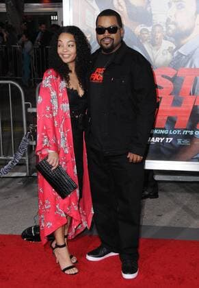 February 13, 2017 - Westwood, CA, United States - 13 February 2017 - Westwood, California - Kimberly Woodruff, Ice Cube. Fist Fight Los Angeles premiere held at Regency Village Theatre. Photo Credit: AdMedia Westwood United States - ZUMAa123 20170213_zaa_a123_023 Copyright: xBirdiexThompsonx
