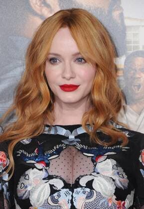 February 13, 2017 - Westwood, CA, United States - 13 February 2017 - Westwood, California - Christina Hendricks. Fist Fight Los Angeles premiere held at Regency Village Theatre. Photo Credit: AdMedia Westwood United States - ZUMAa123 20170213_zaa_a123_049 Copyright: xBirdiexThompsonx