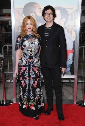 February 13, 2017 - Westwood, CA, United States - 13 February 2017 - Westwood, California - Christina Hendricks, Geoffrey Arend. Fist Fight Los Angeles premiere held at Regency Village Theatre. Photo Credit: AdMedia Westwood United States - ZUMAa123 20170213_zaa_a123_064 Copyright: xBirdiexThompsonx