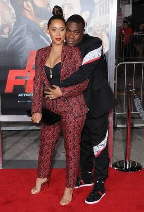 February 13, 2017 - Westwood, CA, United States - 13 February 2017 - Westwood, California - Tracy Morgan, Megan Wollover. Fist Fight Los Angeles premiere held at Regency Village Theatre. Photo Credit: AdMedia Westwood United States - ZUMAa123 20170213_zaa_a123_067 Copyright: xBirdiexThompsonx