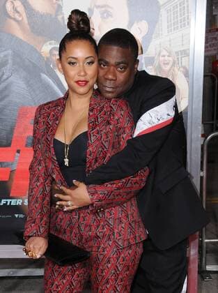 February 13, 2017 - Westwood, CA, United States - 13 February 2017 - Westwood, California - Tracy Morgan, Megan Wollover. Fist Fight Los Angeles premiere held at Regency Village Theatre. Photo Credit: AdMedia Westwood United States - ZUMAa123 20170213_zaa_a123_071 Copyright: xBirdiexThompsonx