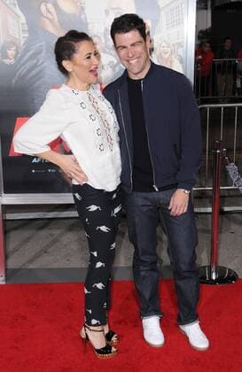 February 13, 2017 - Westwood, CA, United States - 13 February 2017 - Westwood, California - Max Greenfield. Fist Fight Los Angeles premiere held at Regency Village Theatre. Photo Credit: AdMedia Westwood United States - ZUMAa123 20170213_zaa_a123_089 Copyright: xBirdiexThompsonx