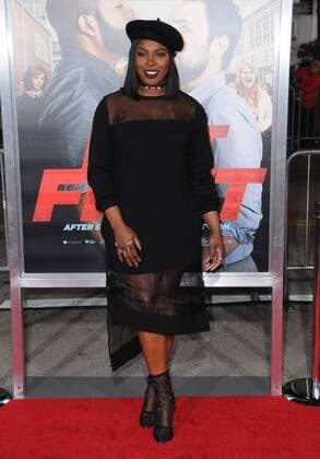 February 13, 2017 - Westwood, CA, United States - 13 February 2017 - Westwood, California - Ta Rhonda Jones. Fist Fight Los Angeles premiere held at Regency Village Theatre. Photo Credit: AdMedia Westwood United States - ZUMAa123 20170213_zaa_a123_118 Copyright: xBirdiexThompsonx