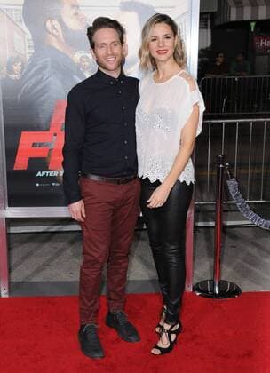 February 13, 2017 - Westwood, CA, United States - 13 February 2017 - Westwood, California - Glenn Howerton. Fist Fight Los Angeles premiere held at Regency Village Theatre. Photo Credit: AdMedia Westwood United States - ZUMAa123 20170213_zaa_a123_141 Copyright: xBirdiexThompsonx