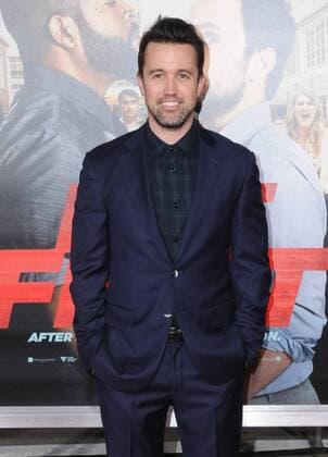 February 13, 2017 - Westwood, CA, United States - 13 February 2017 - Westwood, California - Rob McElhenney. Fist Fight Los Angeles premiere held at Regency Village Theatre. Photo Credit: AdMedia Westwood United States - ZUMAa123 20170213_zaa_a123_148 Copyright: xBirdiexThompsonx