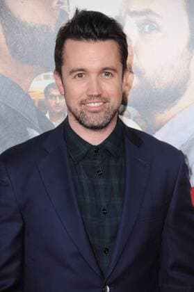 February 13, 2017 - Westwood, CA, United States - 13 February 2017 - Westwood, California - Rob McElhenney. Fist Fight Los Angeles premiere held at Regency Village Theatre. Photo Credit: AdMedia Westwood United States - ZUMAa123 20170213_zaa_a123_155 Copyright: xBirdiexThompsonx