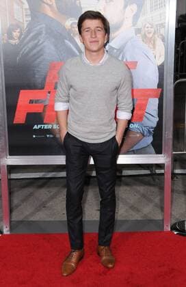 February 13, 2017 - Westwood, CA, United States - 13 February 2017 - Westwood, California - Skyler Gisondo . Fist Fight Los Angeles premiere held at Regency Village Theatre. Photo Credit: AdMedia Westwood United States - ZUMAa123 20170213_zaa_a123_165 Copyright: xBirdiexThompsonx