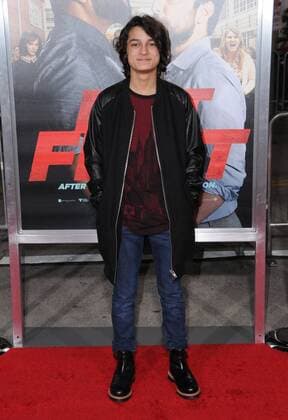 February 13, 2017 - Westwood, CA, United States - 13 February 2017 - Westwood, California - Rio Mangini. Fist Fight Los Angeles premiere held at Regency Village Theatre. Photo Credit: AdMedia Westwood United States - ZUMAa123 20170213_zaa_a123_172 Copyright: xBirdiexThompsonx
