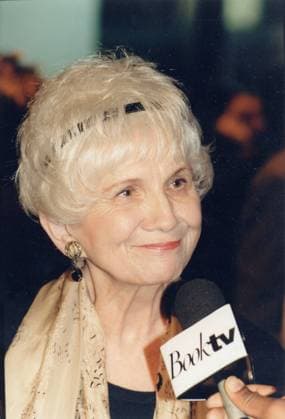 Oct. 10, 2013 - FILE PHOTO - Canadian author ALICE MUNRO, 82, is the first Canadian-based writer to win the Nobel Prize for literature. Upon hearing the news, a delighted Munro says she knew she was in the running for the prize, but never thought she d win. The 82-year-old writer was named today as the 110th Nobel laureate in literature and the only the 13th woman to receive the distinction. An official at The Swedish Academy, which selects Nobel literature winners, called Munro a master of the contemporary short story. Pictured: Feb 09, 1999 - Toronto, Ontario, Canada - ALICE MUNRO is a Canadian short-story writer. She is a three-time winner of Canada s Governor General s Award for fiction.  - ZUMAt14_ 19990209_ave_t14_697 Copyright: xMIchaelxStuparykx