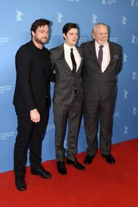 Ronald Zehrfeld, Sam Riley and James Cosmo attending the SS-GB premiere at the 67th Berlin International Film Festival Berlinale 2017 at Haus der Berliner Festspiele on February 14, 2017 in Berlin, Germany. Foto:xC.xNiehausx xFuturexImage
