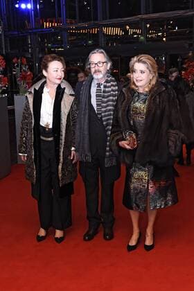 Catherine Frot, Martin Provost and Catherine Deneuve attending the Sage femme The Midwife premiere at the 67th Berlin International Film Festival Berlinale 2017 at Haus der Berliner Festspiele on February 14, 2017 in Berlin, Germany. Foto:xC.xNiehausx xFuturexImage