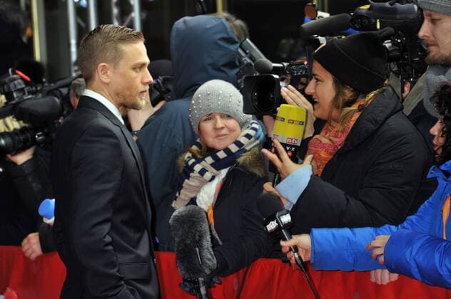 67th Berlin International Film Festival. Berlinale. Red Carpet film The Lost City of Z . Pictured: Charlie Hunnam  Copyright: xLennyx xIPAx xPoolxRoma2x